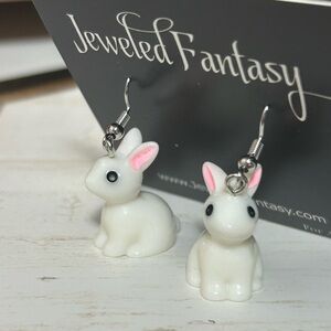 3D Bunny Earrings